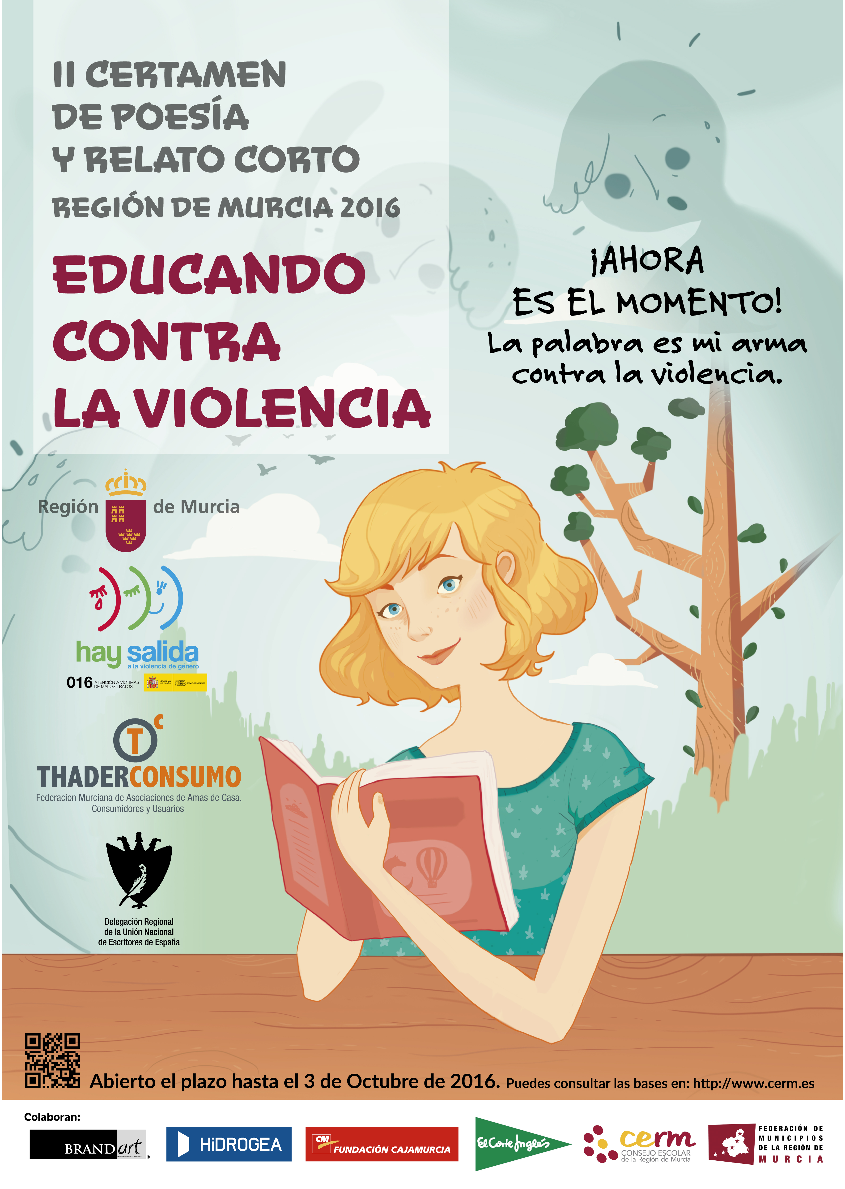 II Concurso de Poesía y Relato Corto: «Educando contra la violencia».