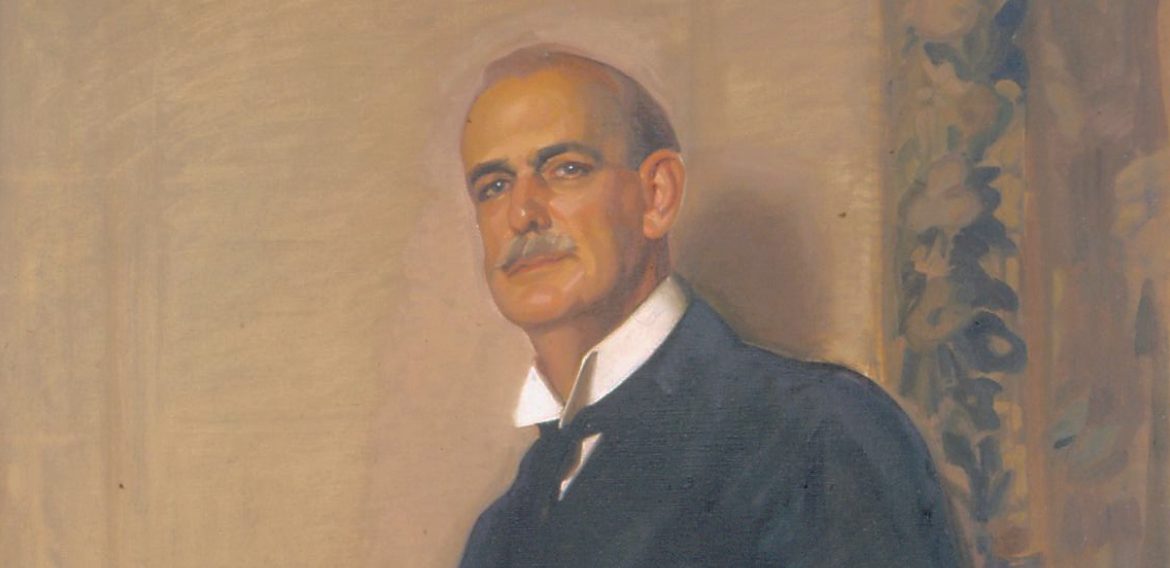 El retrato de Huntington, fundador de la Hispanic Society of America, estuvo en el Centro Cultural Las Claras