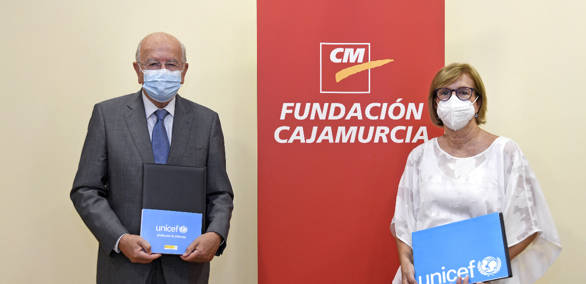 La Fundación Cajamurcia brinda su apoyo a Unicef