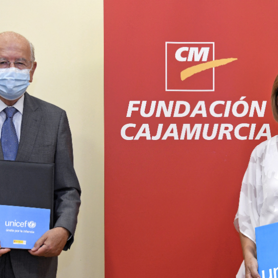 La Fundación Cajamurcia brinda su apoyo a Unicef