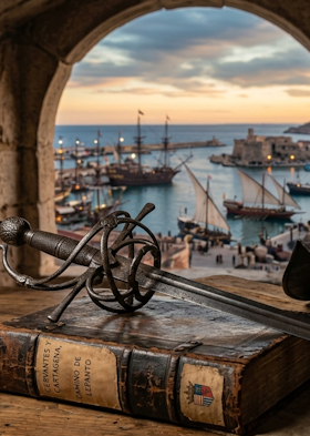 Cervantes y Cartagena, camino de Lepanto